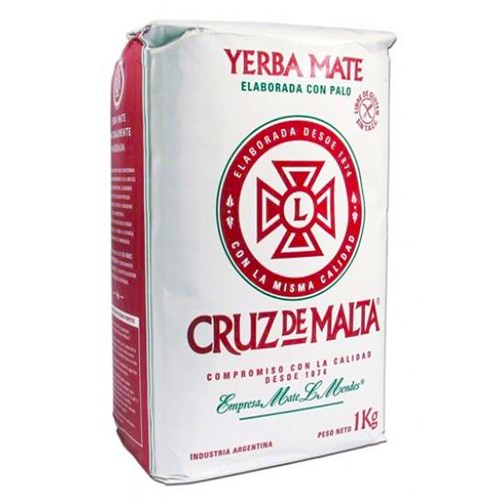 Yerba Mate Herbal Tea, Cruz de Malta 17.6 oz